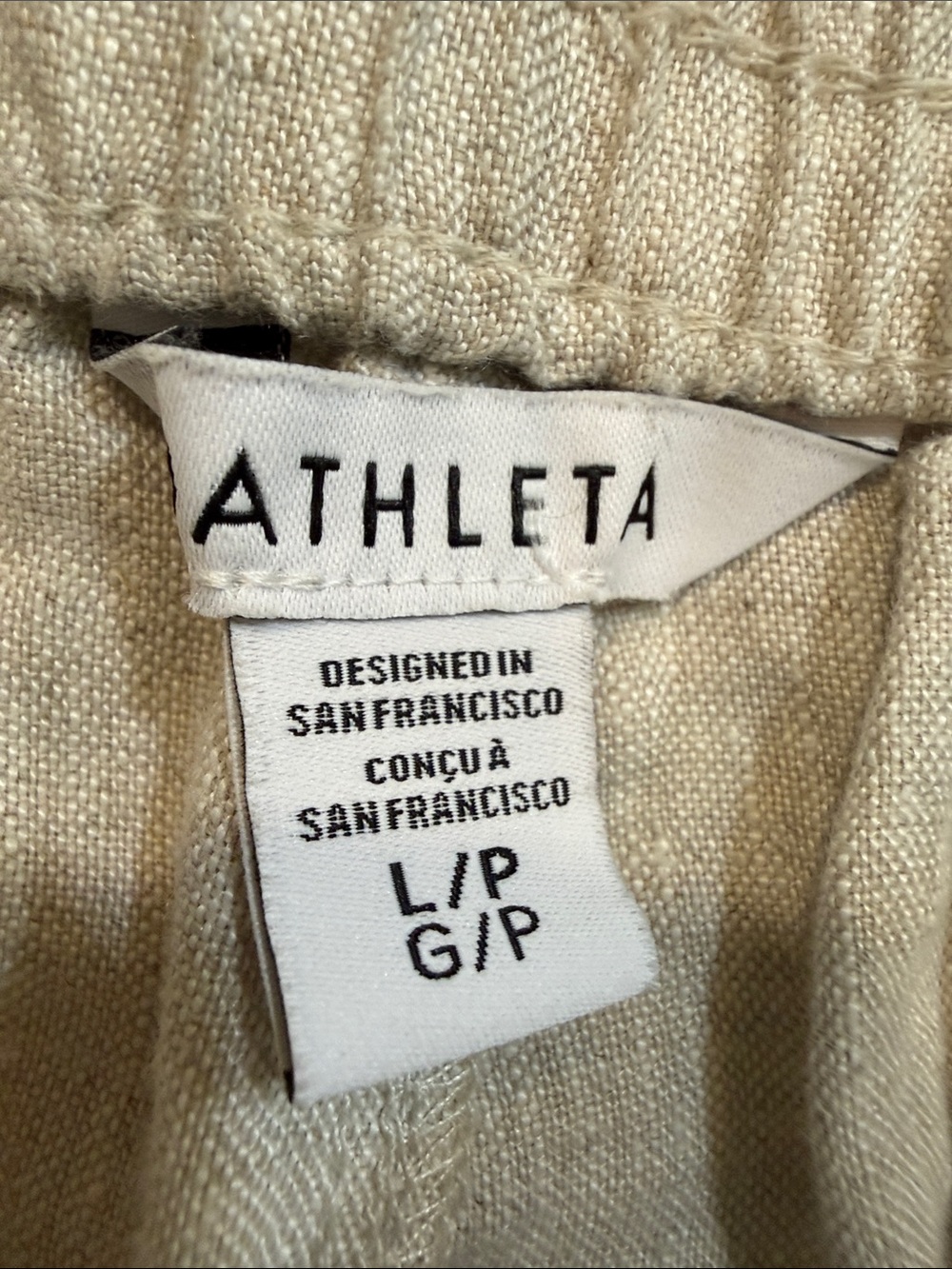 Athleta Retreat Linen Wide-Leg Pant - Picture 2 of 9